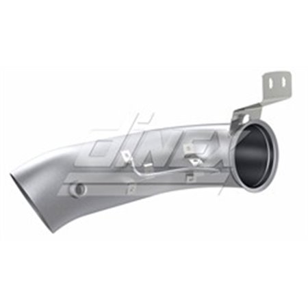 DIN6LG003 Exhaust pipe (/127mm, length:510/560mm) fits: SCANIA EURO6 P, G,