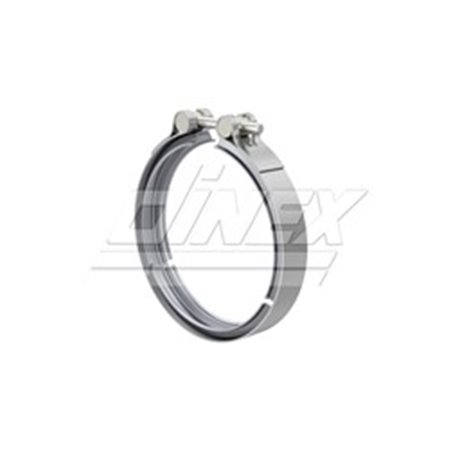 DIN8AL003 Exhaust clip (152mm) fits: RVI VOLVO