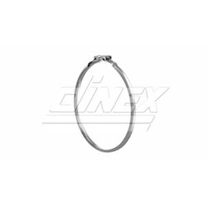 DIN5AL003 Exhaust clip (267mm) fits: MERCEDES