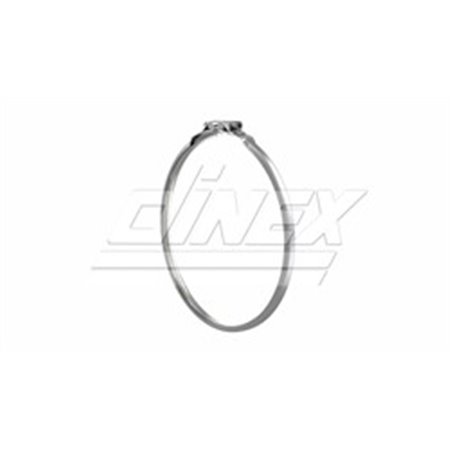 DIN5AL003 Exhaust clip (267mm) fits: MERCEDES