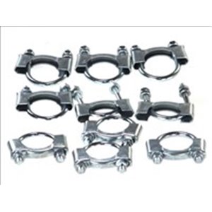 BOS250-242 Exhaust clip (42mm, 10 pcs. pack) fits: FIAT SEICENTO / 600; FORD