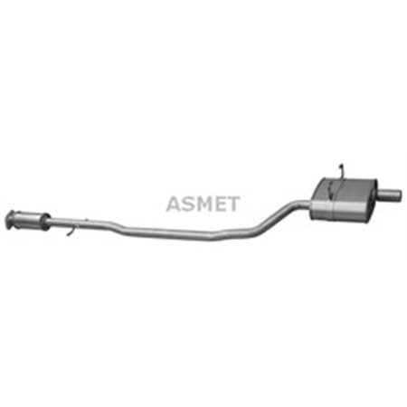 12.025 Rear Muffler ASMET