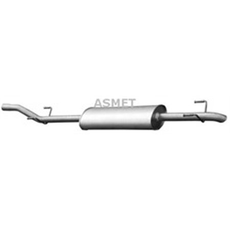 02.045 Rear Muffler ASMET