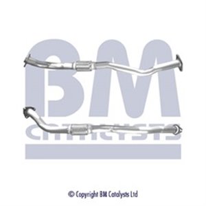 BM50144 Exhaust pipe front fits: NISSAN NAVARA 2.5D 11.01 