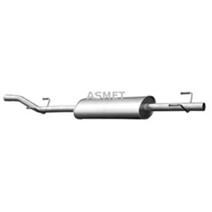 ASM02 046 Exhaust system middle silencer  - Top1autovaruosad