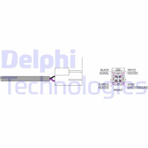 ES20172-12B1 Lambda Sensor DELPHI - Top1autovaruosad