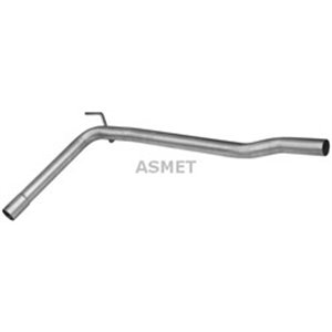 ASM04.064 Exhaust pipe middle fits: VW TRANSPORTER IV 1.9D/2.4D 07.90 09.98
