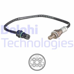 ES20674-12B1 Lambda probe (number of wires 4, 430/460mm) fits: VOLVO S60 I, V4