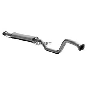 ASM14.053 Exhaust system middle silencer fits: NISSAN JUKE 1.6 06.10 