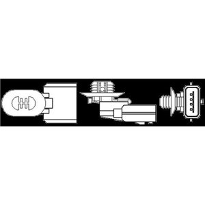 466016355071 Lambdaandur (juhtmete kogus 4, 460mm) sobib: MERCEDES A (W168), C