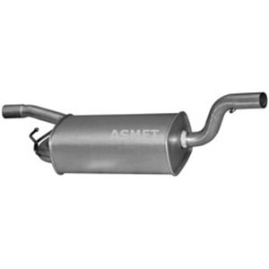 ASM07.245 Exhaust system middle silencer fits: VOLVO C30, S40 II, V50; FORD