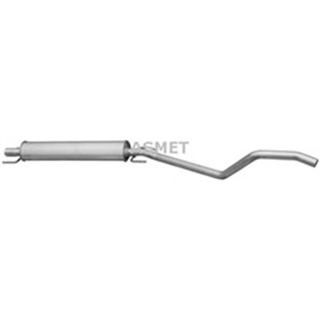 ASM05.182 Exhaust system middle silencer fits: OPEL ASTRA H, ASTRA H CLASSI