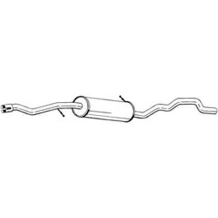 288-305 Centre Muffler BOSAL