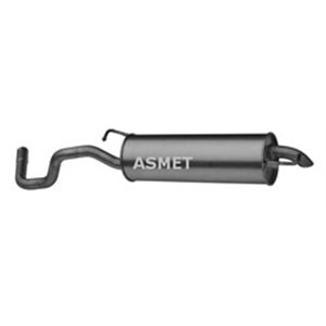 ASM03.071 Exhaust system rear silencer fits: SEAT LEON; VW GOLF IV, NEW BEE