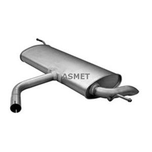 ASM03.115 Exhaust system rear silencer fits: VW GOLF PLUS V, GOLF V, GOLF V