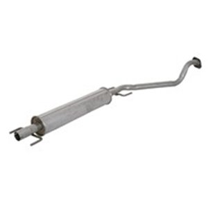 BOS284-363 Exhaust system middle silencer fits: OPEL ASTRA G 1.6 2.2 02.98 1