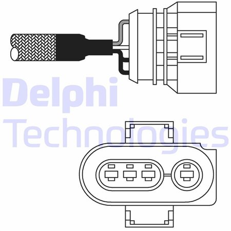 ES10980-12B1 Lambda Sensor DELPHI
