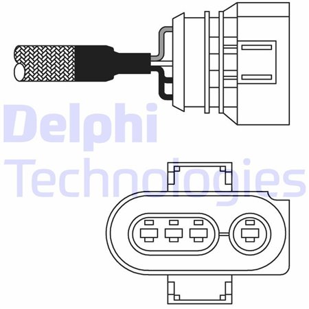 ES10980-12B1 Лямбда-зонд DELPHI