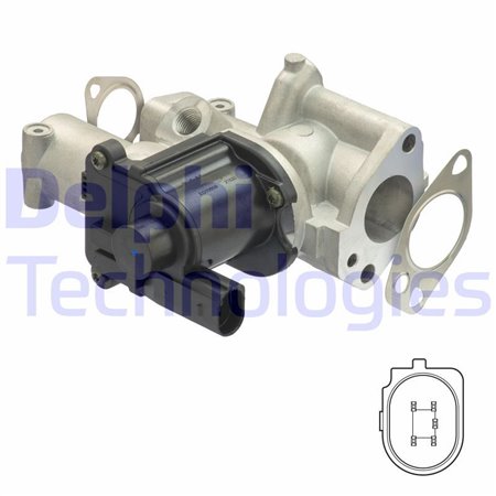 EG10509-12B1 EGR-ventil passar: AUDI A4 B7, A4 B8, A5, A6 ALLROAD C6, A6 C6, A8 D