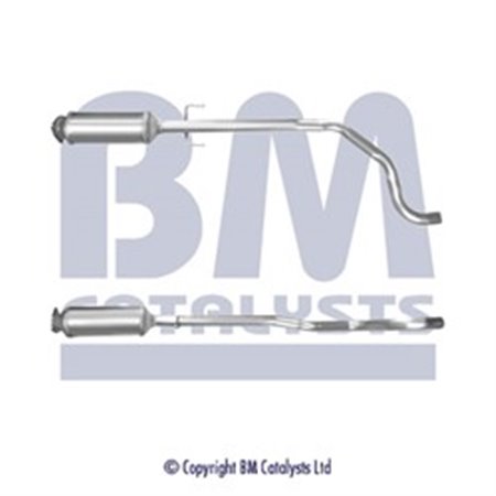 BM11169 Diesel particle filter fits: OPEL CORSA D 1.3D 07.06 08.14