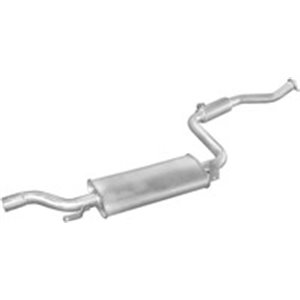 0219-01-31250P Exhaust system middle silencer fits: VOLVO S40 I, V40 1.6/1.8/2.0