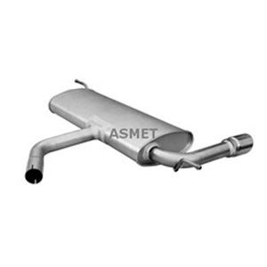 ASM06.025 Exhaust system rear silencer fits: AUDI A3; SEAT LEON 1.2/1.4/1.6