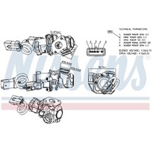 98244 EGR Valve NISSENS - Top1autovaruosad