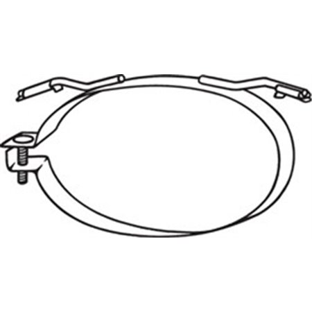 251-901 Mount, exhaust system BOSAL