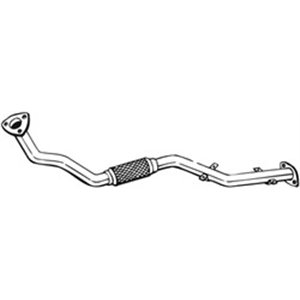 BOS855-015 Exhaust pipe front (flexible) fits: FORD MAVERICK; NISSAN TERRANO
