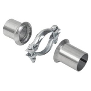 BOS263-013 Exhaust system fitting element (Clasp and two pipe tips)