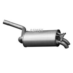 ASM01.024 Exhaust system rear silencer fits: MERCEDES 190 (W201) 2.0/2.3/2.