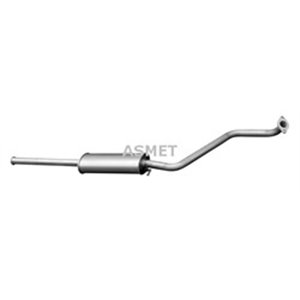 ASM15.015 Exhaust system middle silencer fits: HYUNDAI GETZ 1.1/1.3 09.02 0