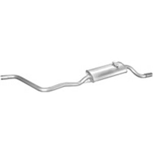 0219-01-30143P Exhaust system rear silencer fits: VW POLO, POLO II 1.0/1.3/1.4D 
