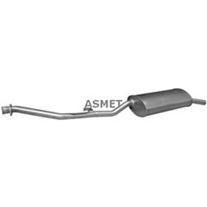 ASM12.021 Exhaust system rear silencer fits: BMW 3 (E30) 1.8 06.87 06.94