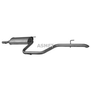 ASM02.037 Exhaust system rear silencer fits: MERCEDES V (638/2), VITO (W638