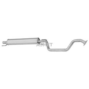 ASM05.159 Exhaust system front silencer fits: OPEL ZAFIRA A 1.6/1.8 04.99 0