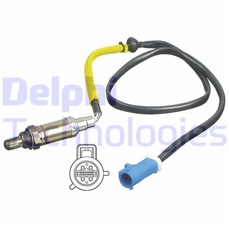 ES11105-12B1 Lambda probe (number of wires 4, 912mm) fits: VOLVO S60 I, V40 A