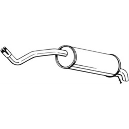 220-017 Rear Muffler BOSAL