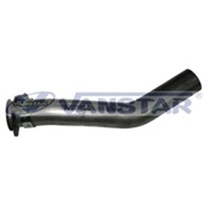 VAN30260MN Exhaust pipe (length:597mm) EURO 3 fits: MAN TGL I, TGM I D0836LF