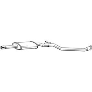 BOS284-879 Exhaust system middle silencer (; EURO 3) fits: CITROEN BERLINGO,