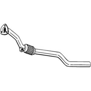 820-167 Exhaust Pipe BOSAL - Top1autovaruosad