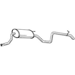 BOS282-979 Exhaust system rear silencer fits: KIA CEE'D 1.4/1.6 09.07 12.12