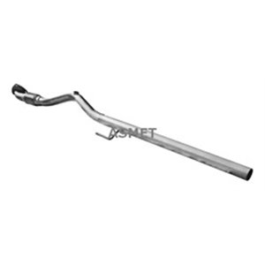 ASM05.279 Exhaust pipe front fits: OPEL SIGNUM, VECTRA C, VECTRA C GTS 1.8 