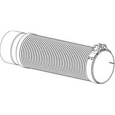 DIN54184-RK Avgassystem vibrationsdämpare (111x415mm) passar: MERCEDES AXOR,