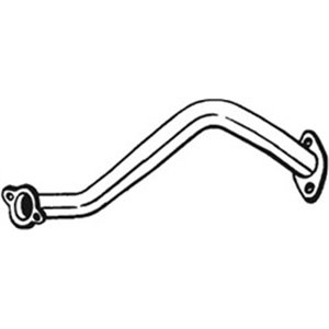 BOS750-201 Exhaust pipe front  x700mm  fi - Top1autovaruosad