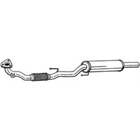 281-769 Front Muffler BOSAL