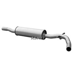ASM21.034 Exhaust system middle silencer fits: SKODA ROOMSTER, ROOMSTER PRA
