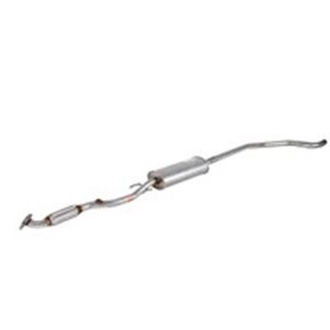 BOS293-305 Exhaust system middle silencer fits: OPEL CORSA D 1.4/1.4LPG 07.0