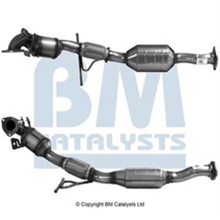 BM80242H Katalysator EURO 3 passar: VOLVO S60 I, S80 I, V70 II 2.4D