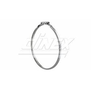 DIN2AL009 Exhaust clip  385mm  stainless  - Top1autovaruosad